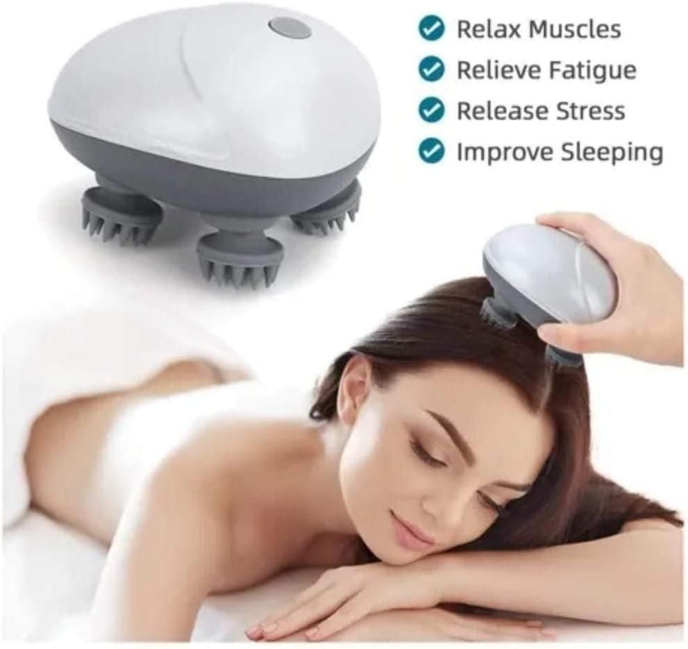 Electric Scalp Head Massager – Portable Stress Relief